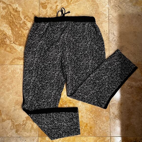 NEW Vince Camuto Tuxedo Striped Sporty Casual Two Tone Drawstring Straight Ankl… - Picture 8 of 13